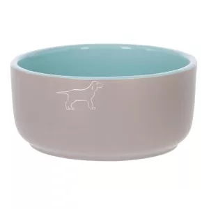 Spirit Matskål keramik 1,75 l - grå/turkos