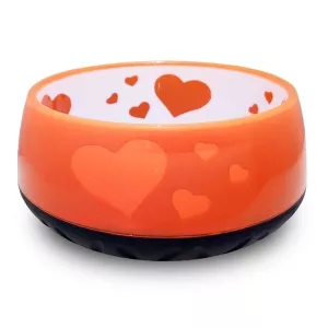 Matskål Heart - Tangerin