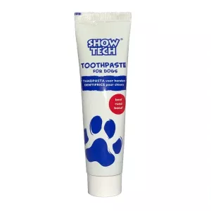Show Tech tandkräm för hund, biff