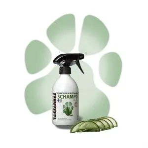Tassarnas Aloe Vera, milt färdigblandat och parfymfritt hundschampo. 500 ml
