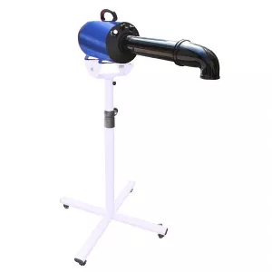 4Dogs TBS Golvfön/blaster mörkblå - slang och rör medföljer