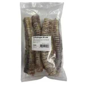 4Dogs Torkad luftstrupe av nöt, 35 cm, ca 500 g