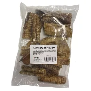 4Dogs Torkad luftstrupe av nöt, 4-5 cm, ca 500 g