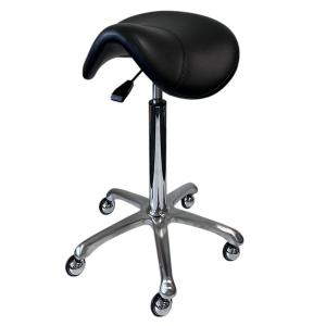 Höj- och sänkbar trimstol på hjul, sitthöjd 66-86 cm