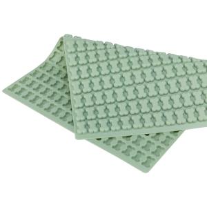 Trixie bakform för benformat hundgodis, olivgrön silikon