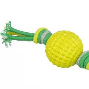 Trixie Boll med rep - hundleksak