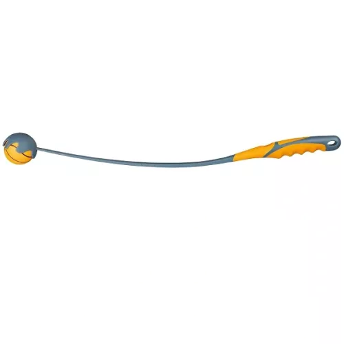 Trixie Bollkastare de luxe 60 cm mörkgrå/orange