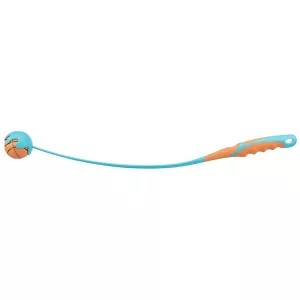 Trixie Bollkastare de luxe 60 cm mörkgrå/turkos