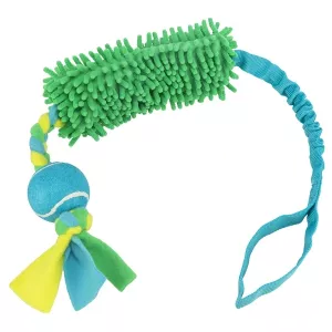 Trixie Bungee Tugger med tennisboll - hundleksak