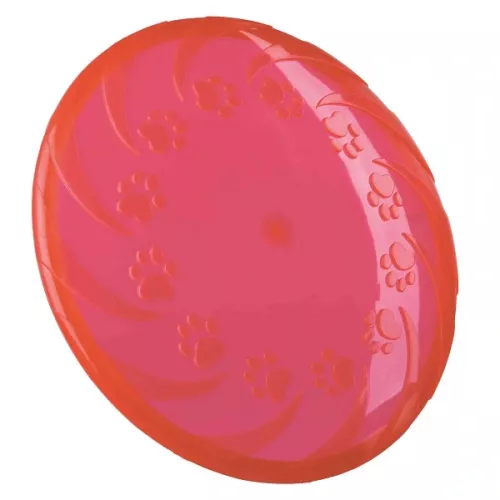 Trixie Frisbee TPR röd - flytande hundleksak
