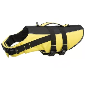 Trixie Flytväst för hund - gul/svart XL - maxvikt 45 kg
