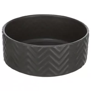 Trixie Matskål keramik 0,4 liter - svart