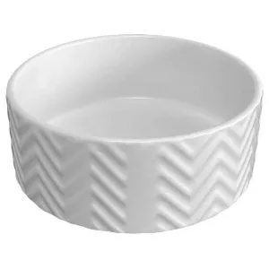 Trixie Matskål keramik 0,9 liter - vit