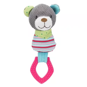 Trixie Junior Björn med gummiring - hundleksak