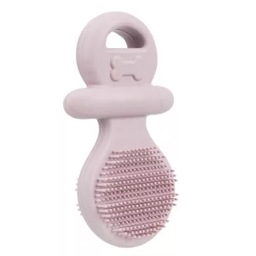 Trixie Junior Dental rosa napp i naturgummi - hundleksak