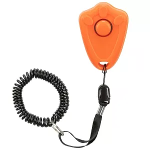 Trixie Klicker med armband - orange