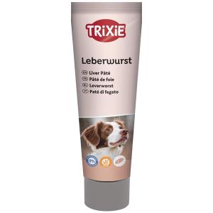 Trixie leverpaté på tub, belöningsgodis för hund, 110 gram