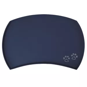 Trixie Matskålsunderlägg blå silikon