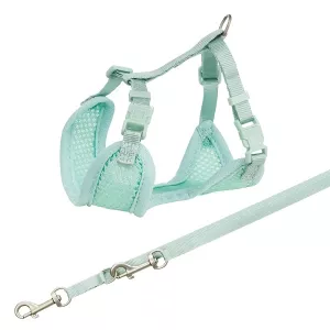 Trixie Junior Valpsele Soft med koppel mintgrön - M-L