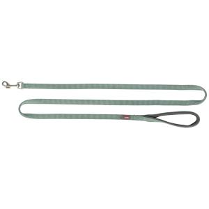 Trixie Premium hundkoppel i salviafärgad nylon, längd 180 cm. Finns i tre bredder.