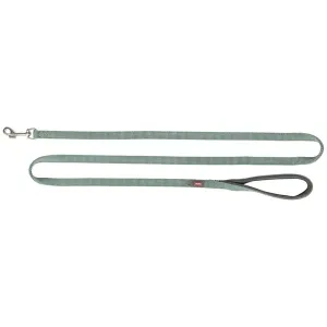 Trixie Premium hundkoppel i salviafärgad nylon, längd 180 cm. Finns i tre bredder.
