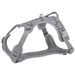 Trixie Premium Active spårsele, ställbar hundsele, grå