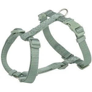 Trixie Premium H-sele, justerbar hundsele i salviagrön nylon