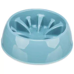 Trixie Slow feed hundskål 1,4 liter - blå