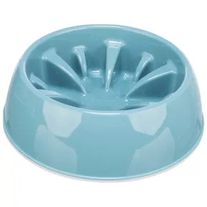 Trixie Slow feed hundskål 300 ml - blå