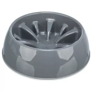 Trixie Slow feed hundskål 800 ml - grå