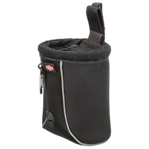 Trixie Twist Treat godisväska i svart neopren för belöningsgodis till hund