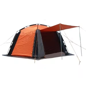 Utställningstält Easy up, 3x3 m - Orange/svart
