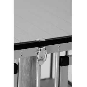 Utställningsvagn Aluminium 4 dörrar - Lila