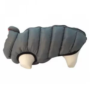 Lighty vändbart hundtäcke - grå/rosa