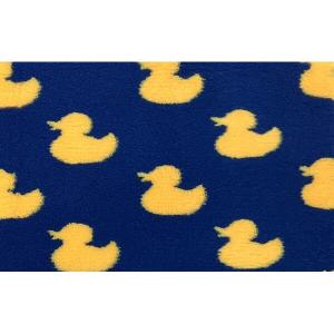 Vetbed Ducky - blå med gula badankor