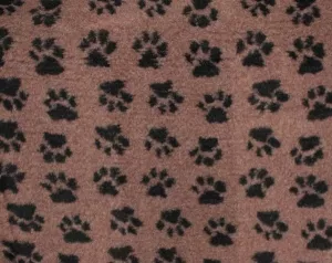 Vetbed Brun - Svarta tassar