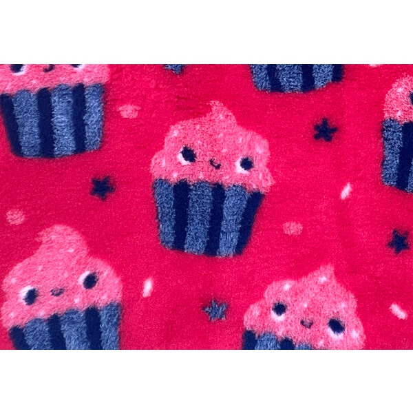 Gummer Rosa Vetbed Cupcakes - rosa