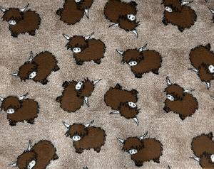 Vetbed Highland Cattle - brun