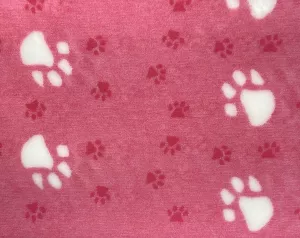 Vetbed Bigfoot Rosa - Vita stora tassar