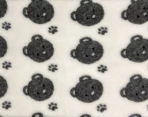 Vetbed Vit - Grå nallar