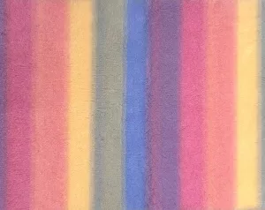 Vetbed Rainbow - Randig lila/rosa/ljusblå