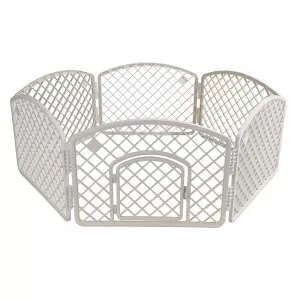 4Dogs Valphage vit plast - utbyggbar