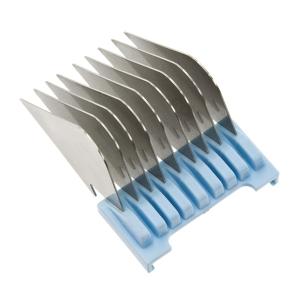 Wahl Distanskam slide-on för trimmer. Ljusblå #8, lämnar 25 mm.