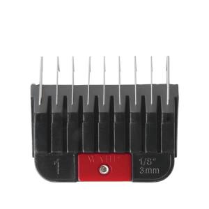 Wahl Distanskam snap on, för klippmaskin. Passar A5 snap on-skär. Röd #1, lämnar 3 mm.