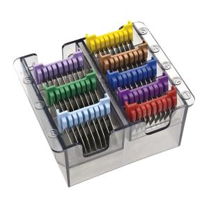 Wahl Distanskammar rostfritt stål för trimmers. Slide-on. Set med 8 stycken.