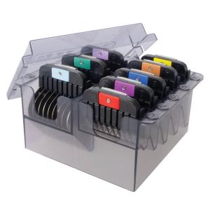 Wahl Distanskammar i rostfritt stål till snap on-skär för klippmaskiner. 8-pack, längd 3-25 mm.