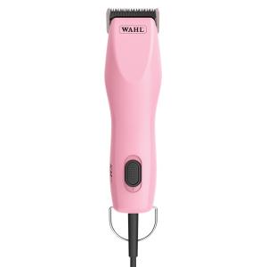 Wahl KM2+ Klippmaskin med sladd, för hund och katt. Två hastigheter. Rosa.