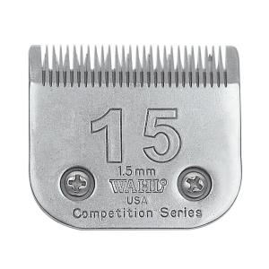 Wahl skär Competition series #15 för klippmaskin, lämnar 1,5 mm.