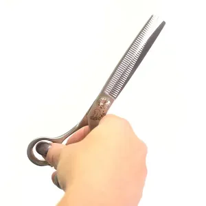 Yento Tanto effileringssax. Ergonomisk hundsax. 7 tum, 40 tänder.