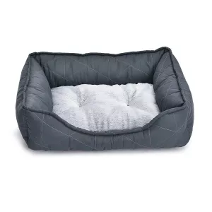 Hundbädd - Mörkgrå/ljusgrå